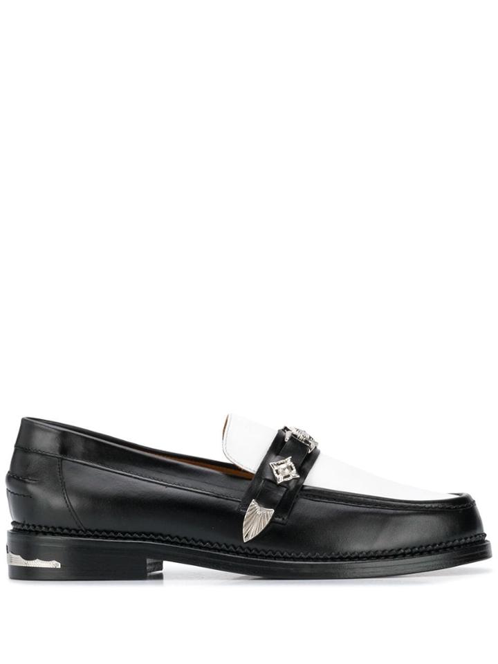 Toga Virilis Two-tone Loafers - Black