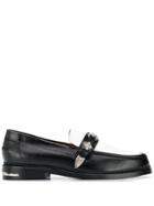 Toga Virilis Two-tone Loafers - Black