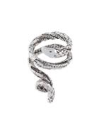Aurelie Bidermann 'asclepios' Snake Ring, Women's, Size: 56, Metallic