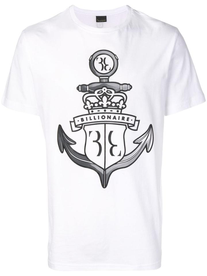 Billionaire Crown T-shirt - White