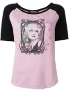 Roberto Cavalli 'harlow' T-shirt, Women's, Size: 42, Pink/purple, Cotton