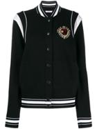 Givenchy Crest Bomber Jacket - Black