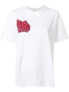Dust Print Detail T-shirt - White