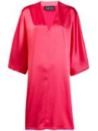Gianluca Capannolo Oversized Shift Dress - Pink