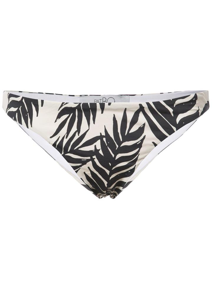 Patbo Palm Print Bikini Briefs - Pink