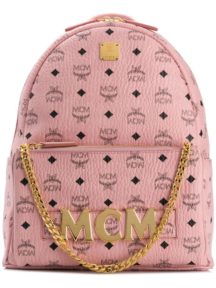 Mcm Mcm Mmk8ave72 Soft Pink Synthetic->pvc - Pink & Purple