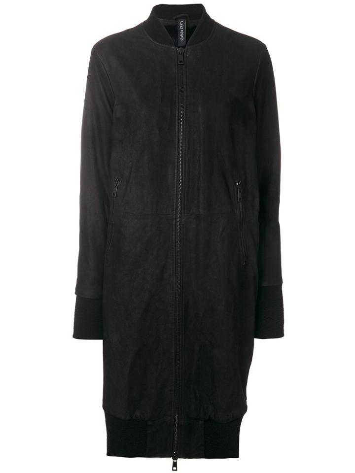 Giorgio Brato Oversized Bomber Jacket - Black