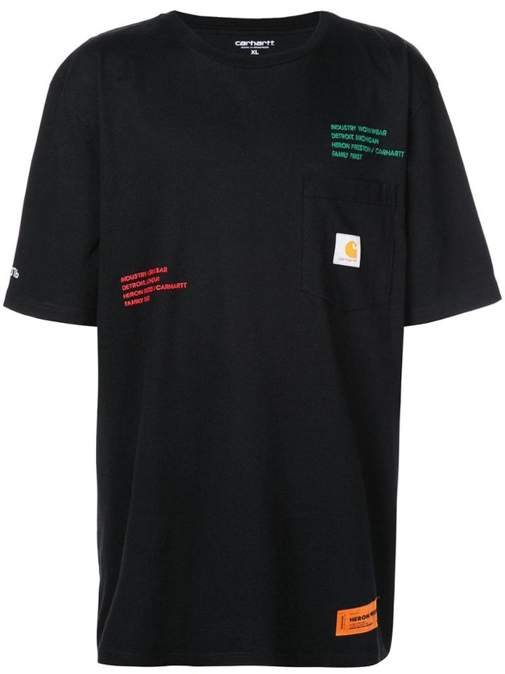 Heron Preston Carhartt Collab T-shirt - Black