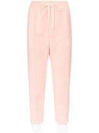 Casablanca Terry Fleecy Cotton Track Pants - Pink