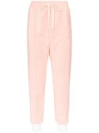 Casablanca Terry Fleecy Cotton Track Pants - Pink