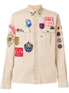 Dsquared2 Embroidered Patch Shirt - Nude & Neutrals