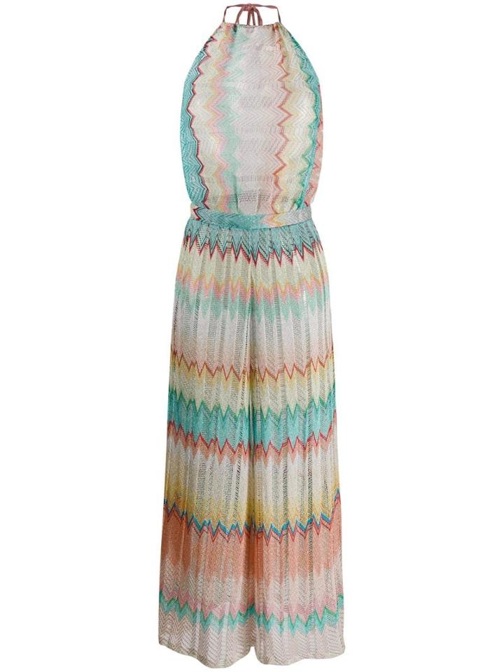 Missoni Mare Fine Knit Jumpsuit - Blue