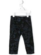 Fendi Kids - Bag Bugs Jacquard Trousers - Kids - Polyester - 12 Mth, Black