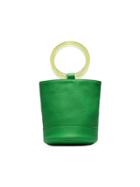 Simon Miller Lime Green Bonsai 20 Bracelet Handle Leather Bucket Bag