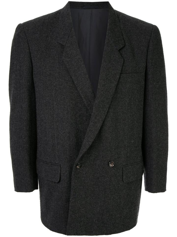Comme Des Garçons Vintage Double Breasted Blazer - Grey