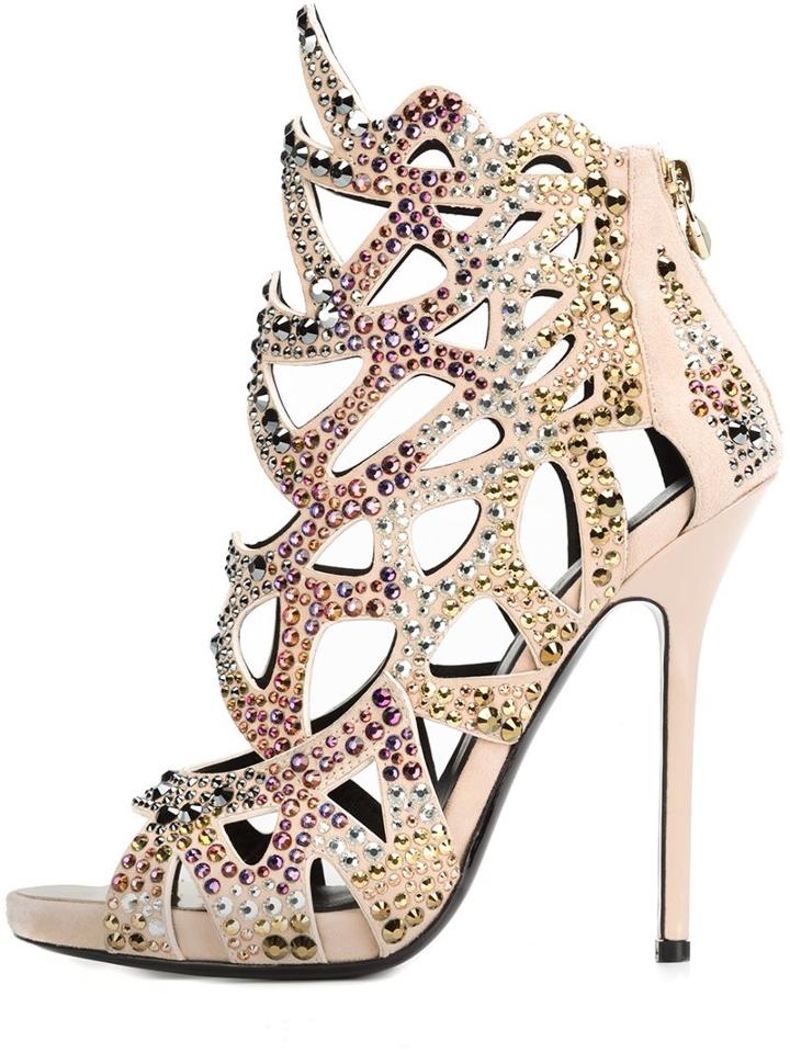 Philipp Plein 'borderline' Sandals