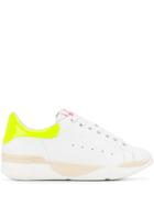 Aniye By Panelled Wedge Sneakers - White