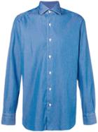 Barba Slim Fit Shirt - Blue
