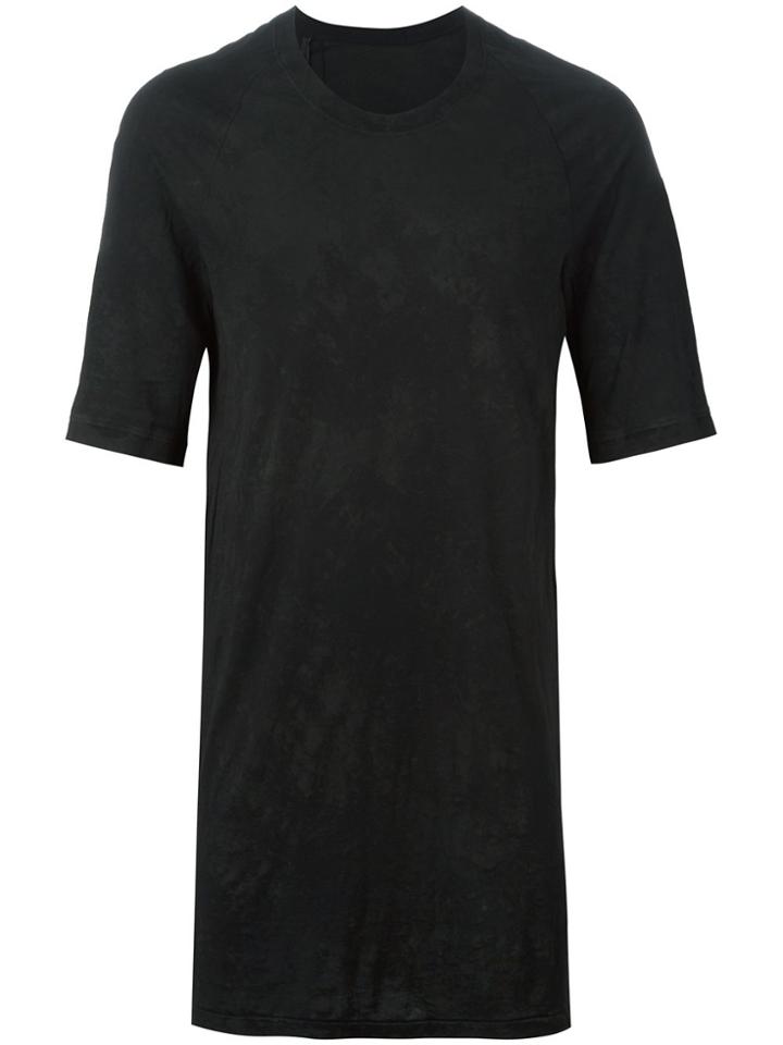 11 By Boris Bidjan Saberi Elbow Sleeve T-shirt - Black