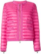 Moncler 'alose' Padded Jacket, Women's, Size: 1, Pink/purple, Polyamide/feather Down