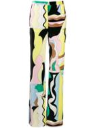Emilio Pucci Vallauris Flared Trousers - Yellow