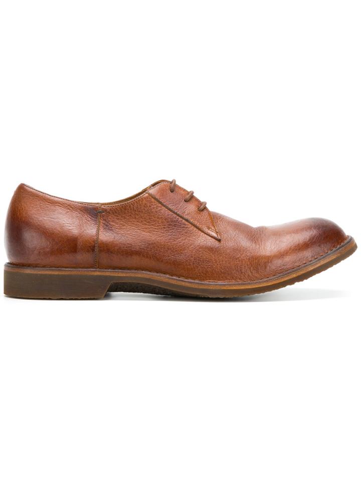 Pantanetti Casual Oxford Shoes - Brown