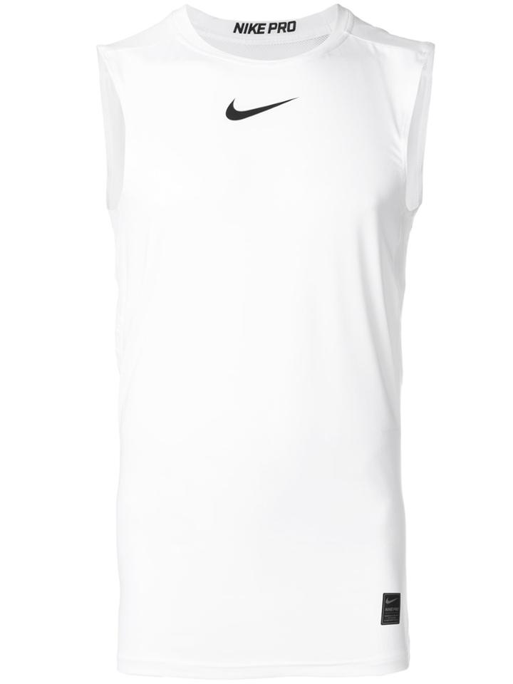 Nike Pro Compression Top - White