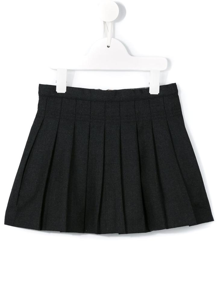 Burberry Kids Pleated Skirt, Girl's, Size: 10 Yrs, Grey