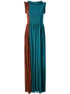 Alcoolique - 'livia' Dress - Women - Polyester - M, Blue, Polyester