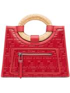 Fendi Runaway Shopper Bag - Red
