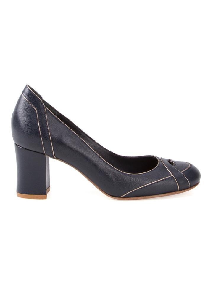 Sarah Chofakian Leather Pumps - Pink & Purple