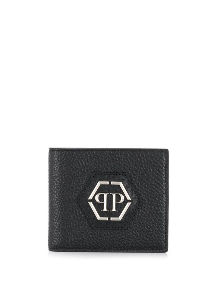 Philipp Plein Statement Bi-fold Wallet - Black