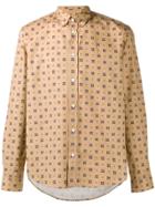 Kenzo Embroidered Long-sleeve Shirt - Neutrals