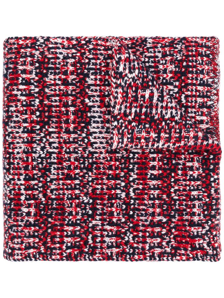Moncler Gamme Bleu Knitted Scarf - Blue