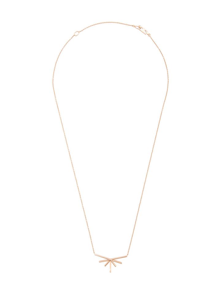 Eva Fehren Sputnik Pendant Necklace - Metallic