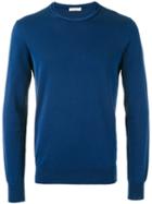 Paolo Pecora - Plain Sweater - Men - Cotton - M, Blue, Cotton