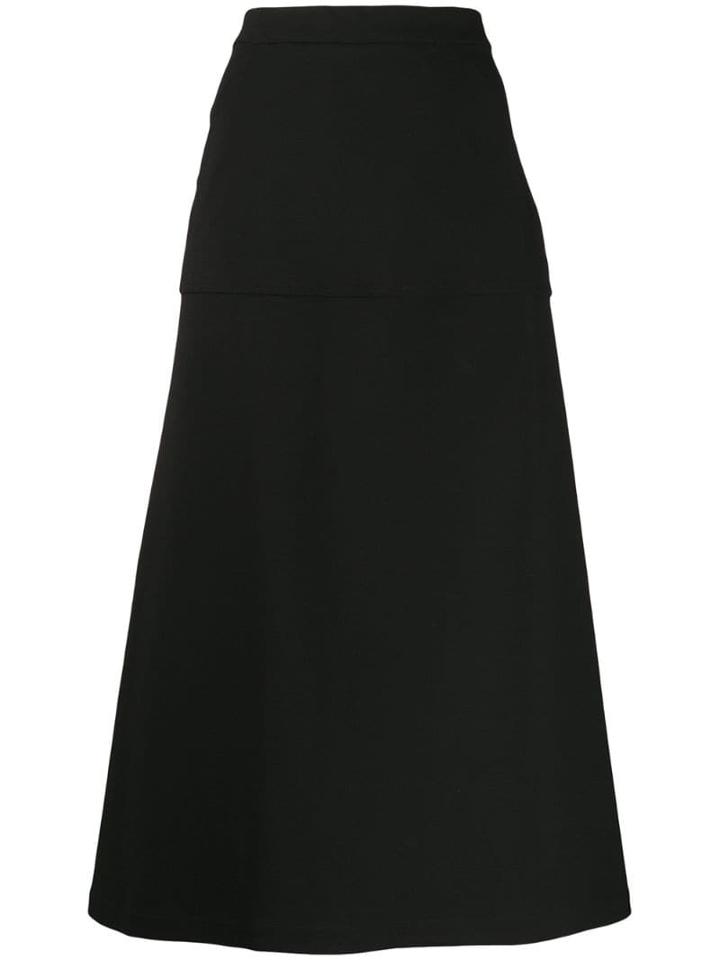 Enföld Semi Flared Skirt - Black