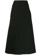 Enföld Semi Flared Skirt - Black
