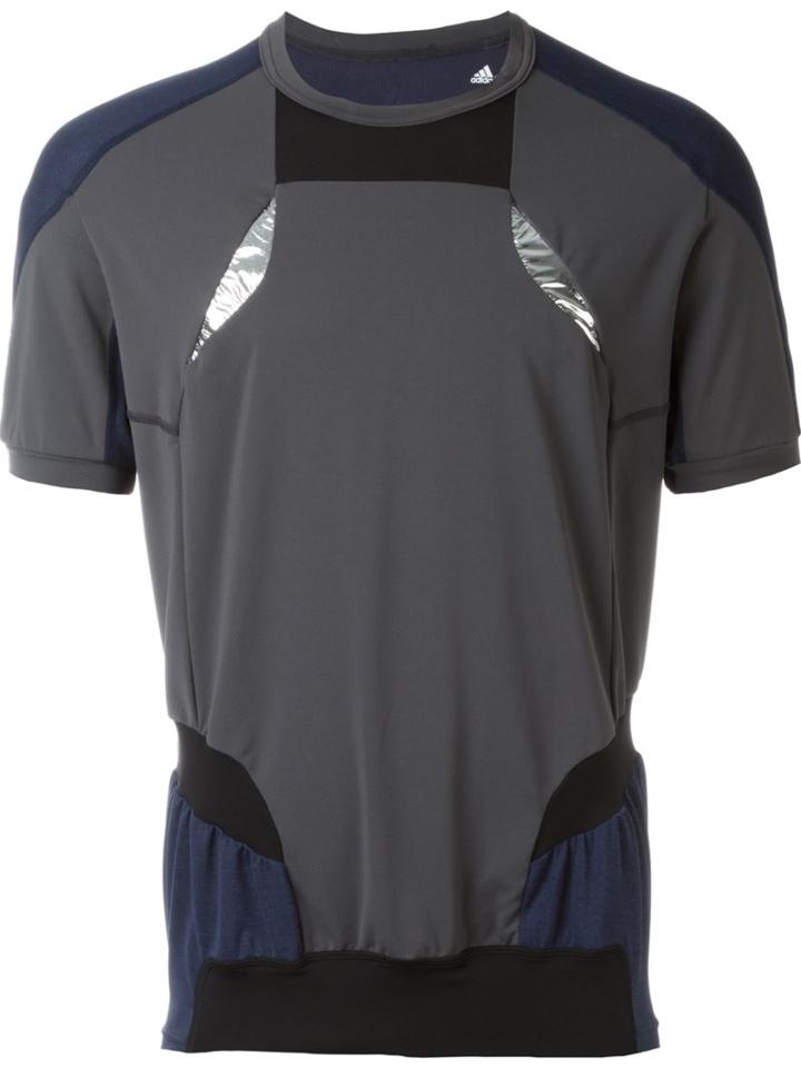 Adidas Originals Adidas Originals X Kolor Technical T-shirt, Men's, Size: S, Grey, Polyamide/spandex/elastane/polyester