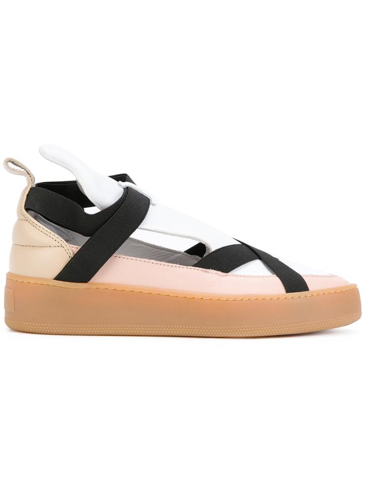 Filling Pieces Livia Strap Low Top Sneakers - White