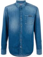 Calvin Klein Jeans Chest Pocket Denim Shirt, Men's, Size: Small, Blue, Cotton