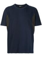 Kolor Contrast Panel T-shirt - Blue