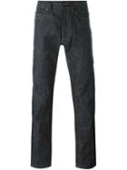 Lanvin Straight Leg Jeans, Men's, Size: 29, Grey, Cotton/polyester