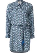 Figue 'taline' Shirtdress, Women's, Size: Xxs, Blue, Cotton