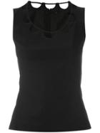 Reinaldo Lourenço Cut Out Details Blouse - Black