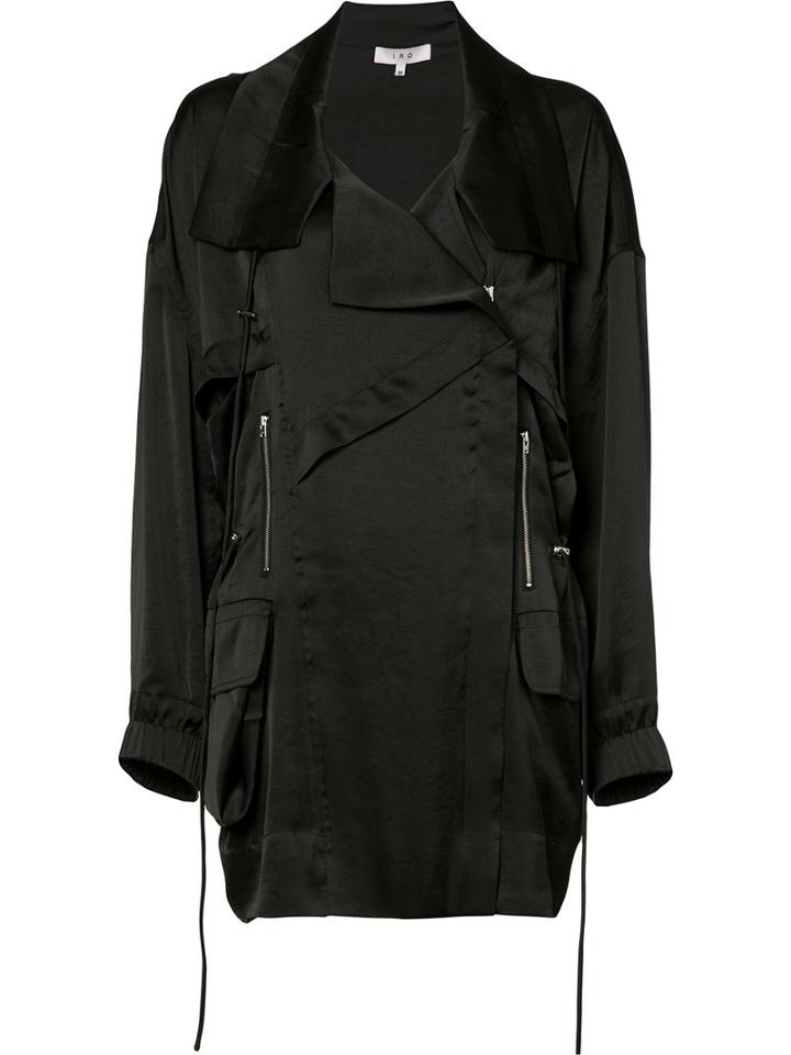 Iro - June Jacket - Women - Polyester - 34, Black, Polyester