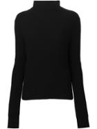 Liska Cashmere Turtleneck Sweater, Women's, Size: Xl, Black, Cashmere