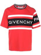 Givenchy 4g Contrasting T-shirt - Red