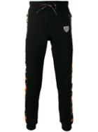 Plein Sport Stripe Detail Track Pants, Men's, Size: Xl, Black, Cotton/polyester