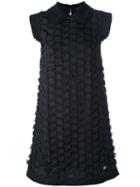 Cavalli Class Flower Embellished Dress, Women's, Size: 42, Black, Polyester/acetate